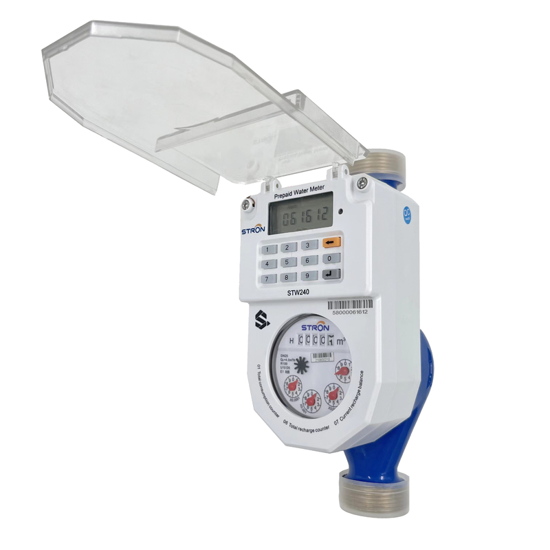 เครื่องวัดน้ำแบบเติมเงิน Class C Multi Jet สำหรับที่อยู่อาศัย