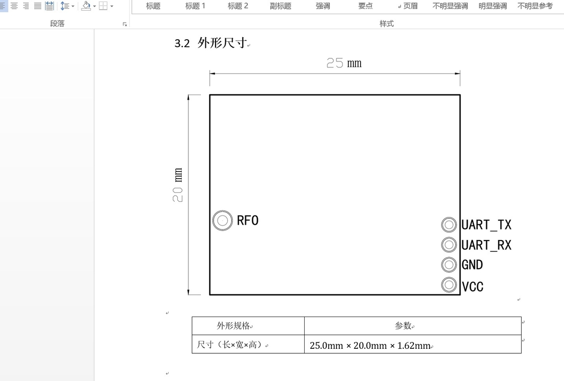 UART Wireless Module BGRF2 Ultra-Compact: ความเร็ว 100kbps ความรู้สึก -121dBm และโหมดหลับ 1μA