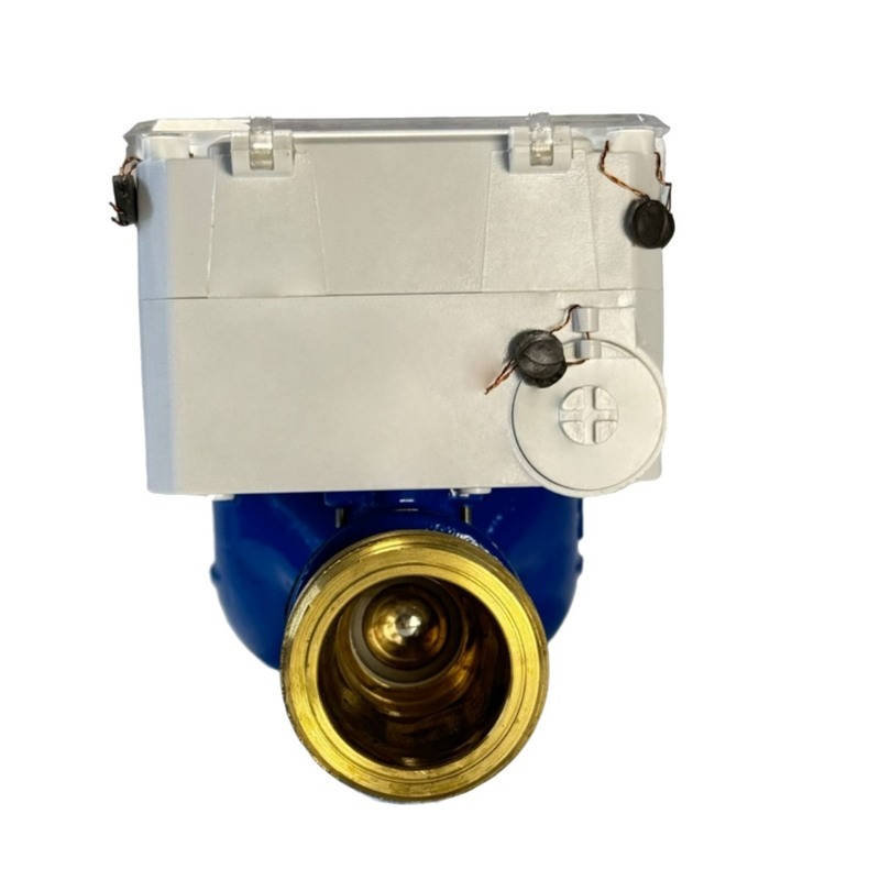 STS Original Prepaid Water Meter with 433MHz LoRa-RF 0.03125m³/h Flow Rate and 1/2 Size Copper Shell