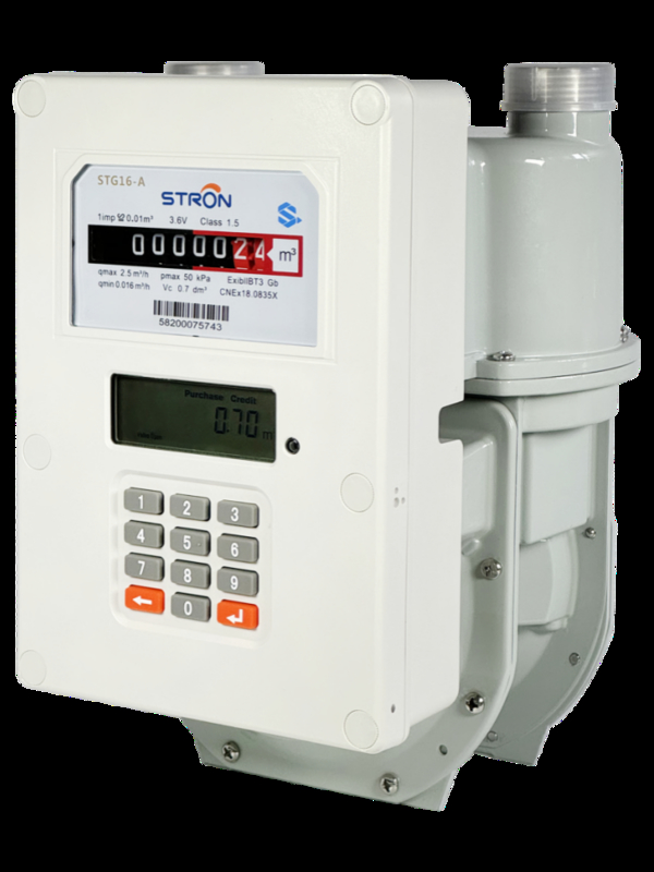 STS Split-Type Prepaid Gas Meter และ CIU อินเตอร์เฟซลูกค้าอิสระ ใช้ความสามารถในการสื่อสาร RF 300-400m