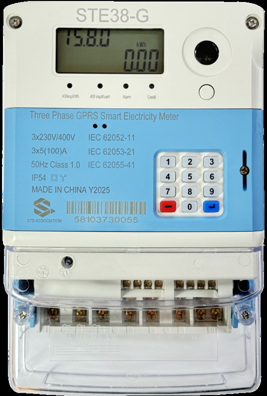 The STRON STS Three phase split-type electricity prepaid meter เครื่องวัดไฟฟ้าระยะสามระยะ