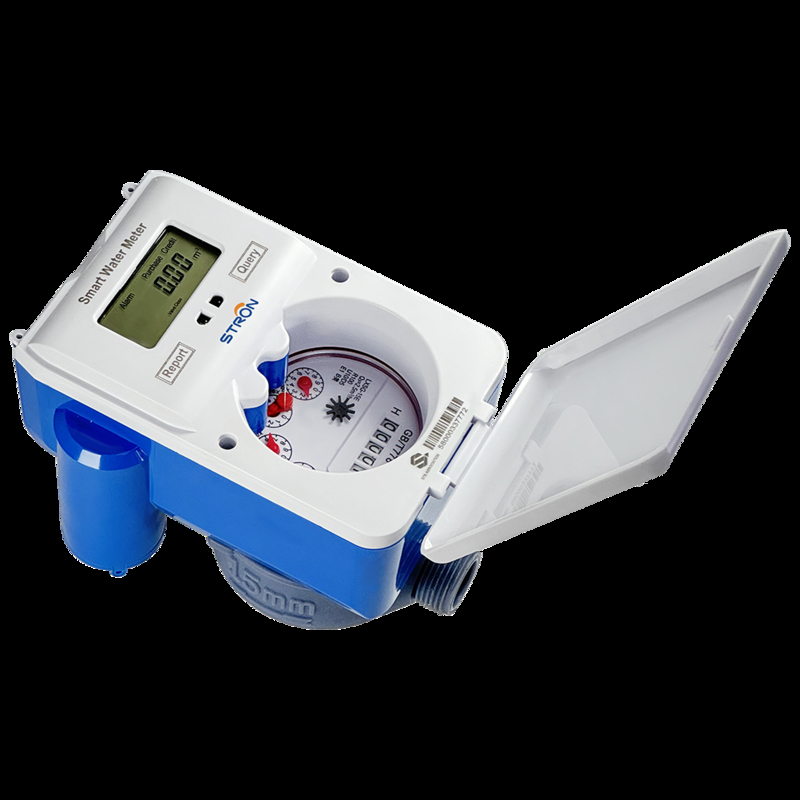 แรงดันใช้งานมิเตอร์น้ำอัจฉริยะ STS แบบบูรณาการสูง ≤1.6Mpa มิเตอร์น้ำเย็นสำหรับการจัดการการใช้น้ำ