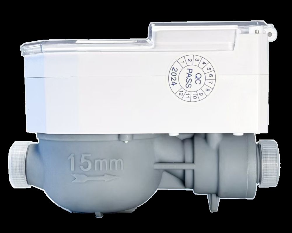 DN20 เครื่องวัดน้ําแบบชําระเงินล่วงหน้า โมดูลการสื่อสาร RF รูปแบบชําระเงินล่วงหน้า รับประกันการส่งข้อมูลการใช้น้ําและการควบคุมแบบชําระเงินล่วงหน้า