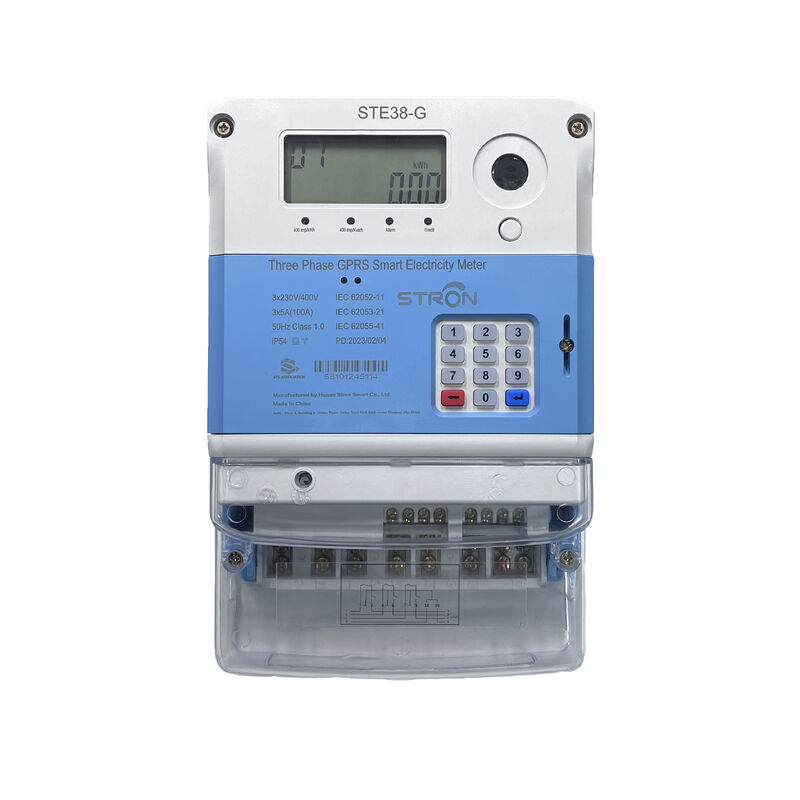 Smart Digital Meter Smart Prepaid Electricity Meter Mode Mode Prepaid Token Type ความจุ ไม่จํากัด เหมาะสําหรับระบบการติดตามและควบคุมพลังงาน