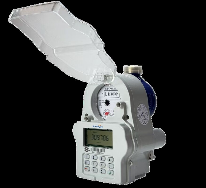STRW240-A มิเตอร์น้ำแบบเติมเงินระบบคีย์แพด STS ขนาด DN15-DN25 ทองเหลือง IP68 อ่านค่าระยะไกลผ่าน LoRa-RF ป้องกันการงัดแงะ สำหรับน้ำใช้ในครัวเรือนและเชิงพาณิชย์