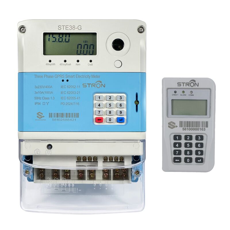 Energy Saving Electric Smart Meter Blanc Color Designed for Precise Energy Monitoring and Power Management in Commercial Settings