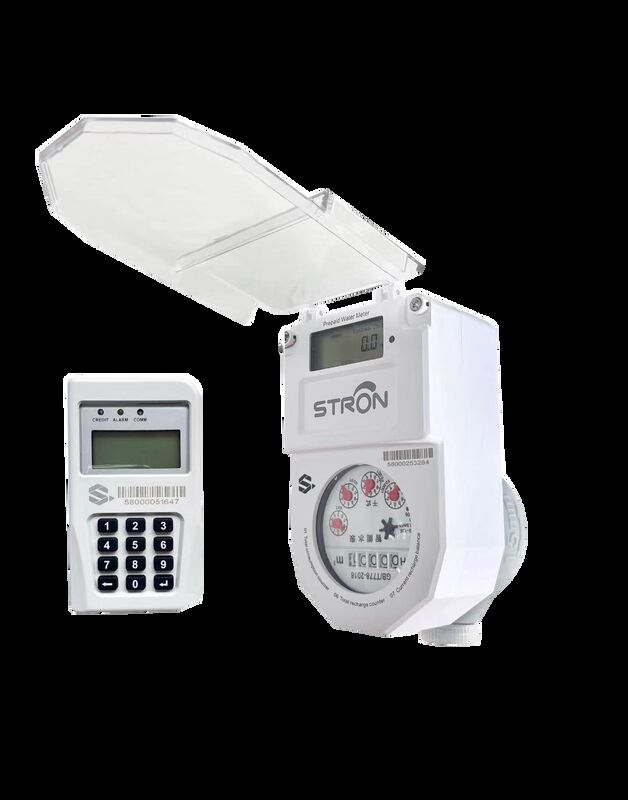 มาตรวัดน้ำเย็น 0 ถึง 40 องศาเซลเซียส มาตรวัดน้ำอัจฉริยะพร้อมโปรโตคอลการสื่อสาร LoRaWAN สำหรับโซลูชันการติดตามการใช้น้ำ