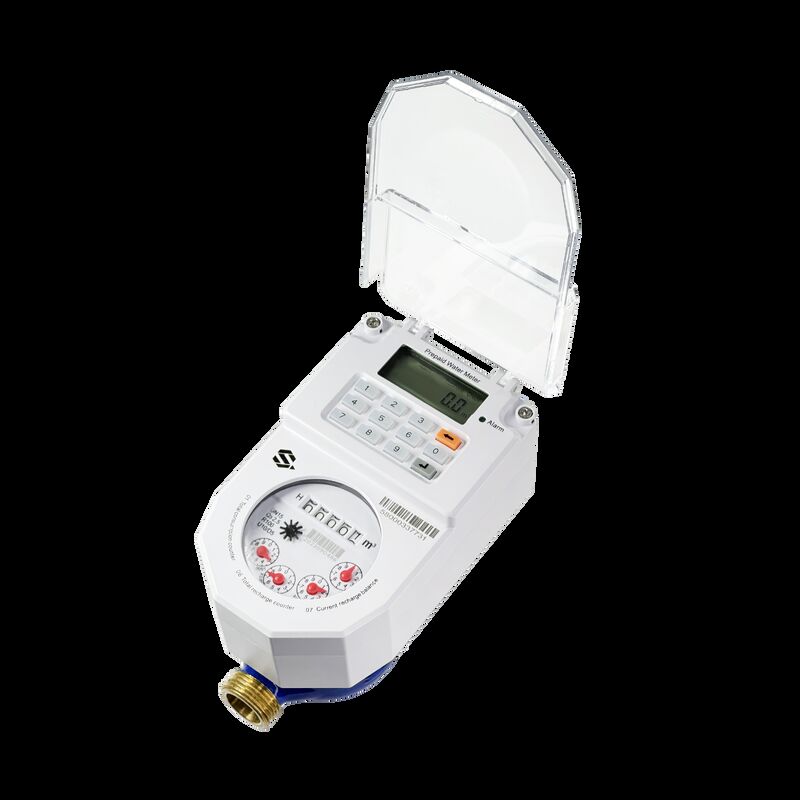 LoRaWAN Enabled IOT Smart Water Meter มีระยะวัด 0-999999 ลิตร เหมาะสําหรับการติดตามการใช้น้ําที่อยู่ห่างไกล