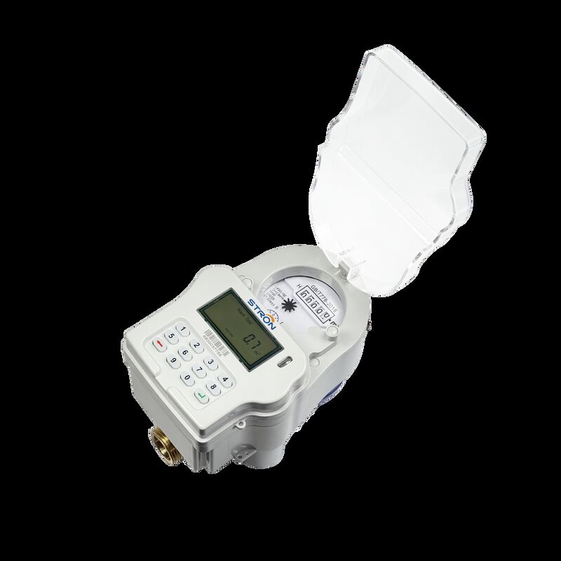 STRW240-A มิเตอร์น้ำแบบเติมเงินระบบคีย์แพด STS ขนาด DN15-DN25 ทองเหลือง IP68 อ่านค่าระยะไกลผ่าน LoRa-RF ป้องกันการงัดแงะ สำหรับน้ำใช้ในครัวเรือนและเชิงพาณิชย์