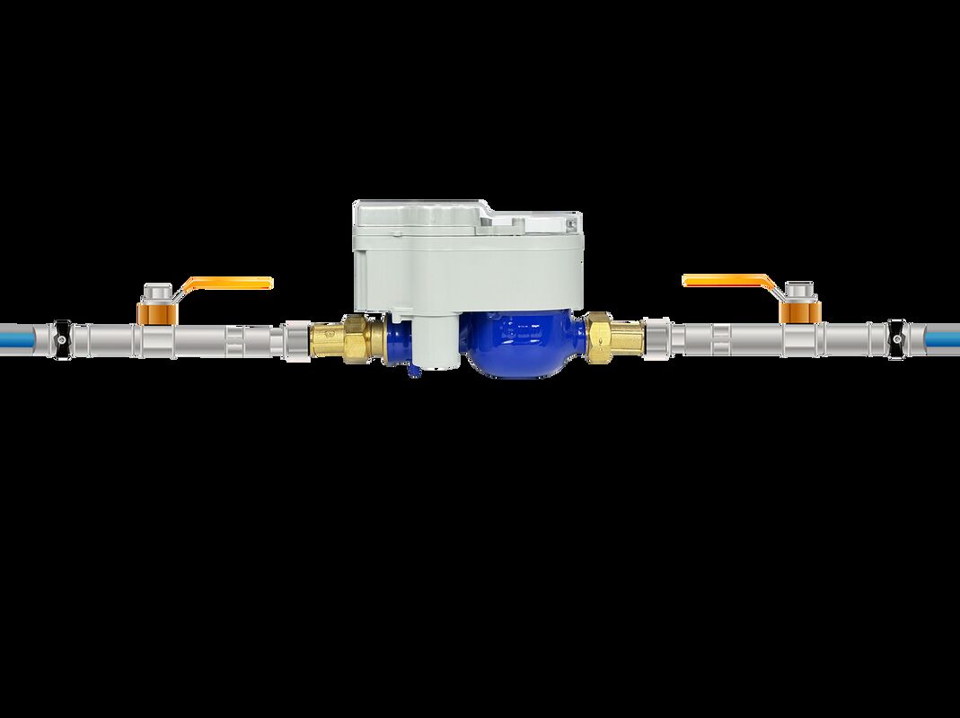 ระดับความคุ้มกันชั้น II เครื่องวัดน้ําแบบชําระเงินล่วงหน้า อุณหภูมิการทํางาน ลบ 10 ถึง 55 องศาเซลเซียส พับตัวกัน 1.2 กิโลกรัม เหมาะสําหรับการติดตามการใช้น้ํา