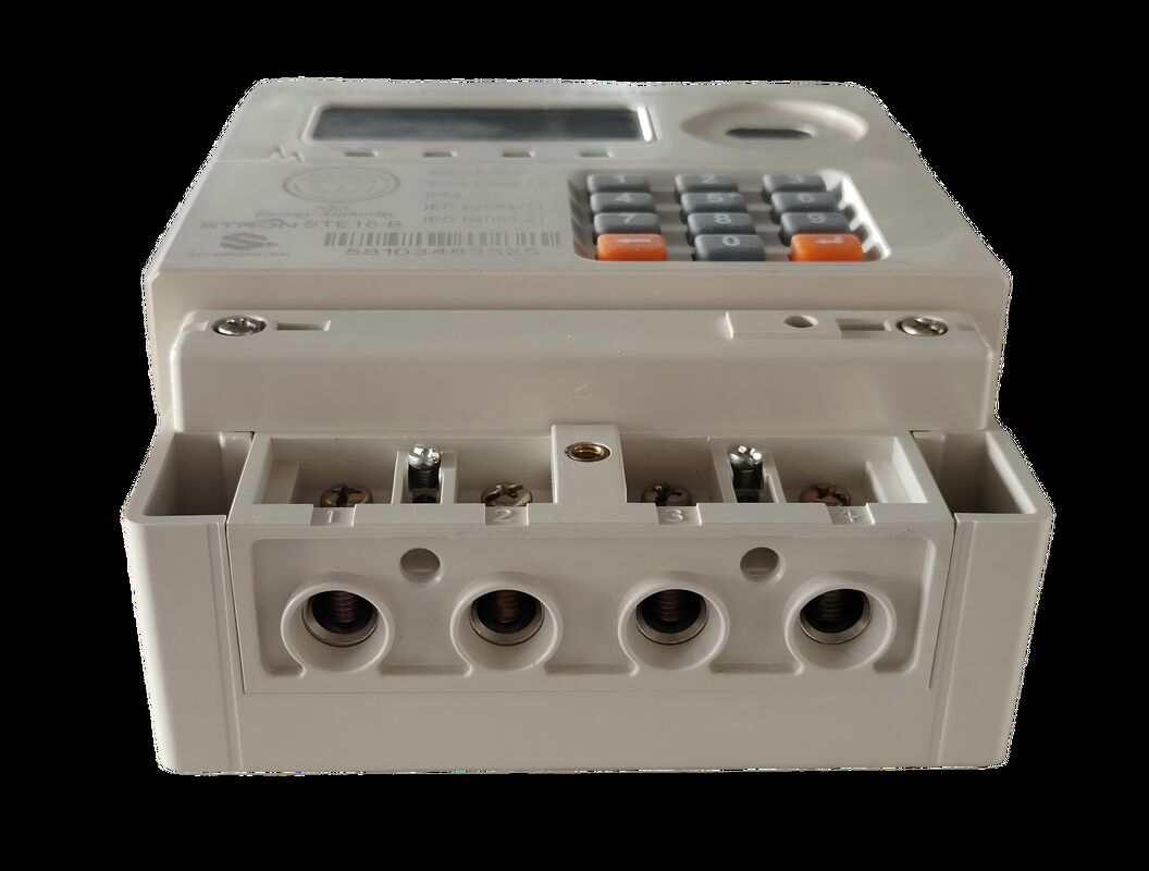 เครื่องวัดไฟฟ้าที่ชําระเงินล่วงหน้าแบบ Token แบบ Smart Prepaid Electricity Meter ที่บูรณาการด้วยความจุไม่จํากัด และ Stronpay Vending Software ที่รองรับพลังงาน