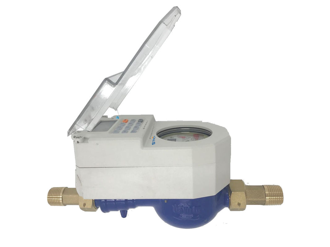 STW36-A DN15 Stron STS Standard Keypad TOKEN เติมเงินเครื่องวัดน้ำทองเหลืองแบบเติมเงิน Hotsale