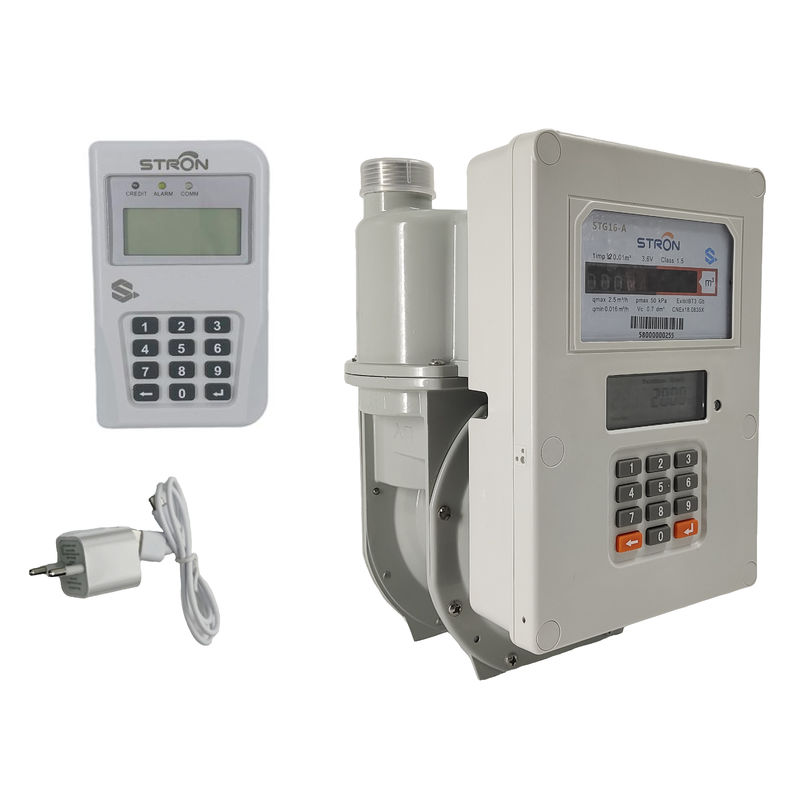 STS Split-Type Prepaid Gas Meter และ CIU อินเตอร์เฟซลูกค้าอิสระ ใช้ความสามารถในการสื่อสาร RF 300-400m
