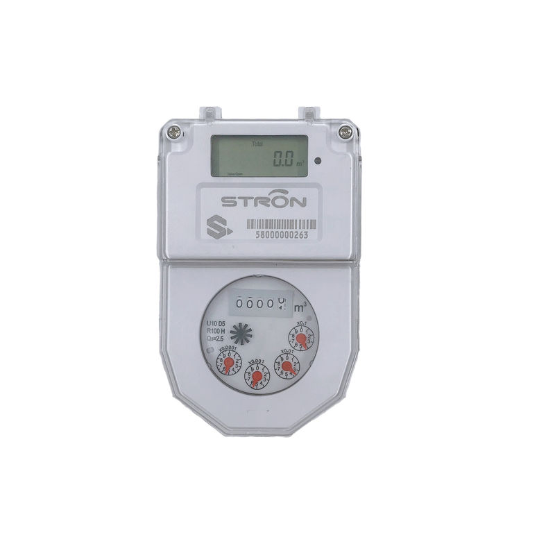 เครื่องวัดน้ำสมาร์ทอิเล็กทรอนิกส์ ISO9001 DN25 ไม่มีวาล์วย้อนกลับ