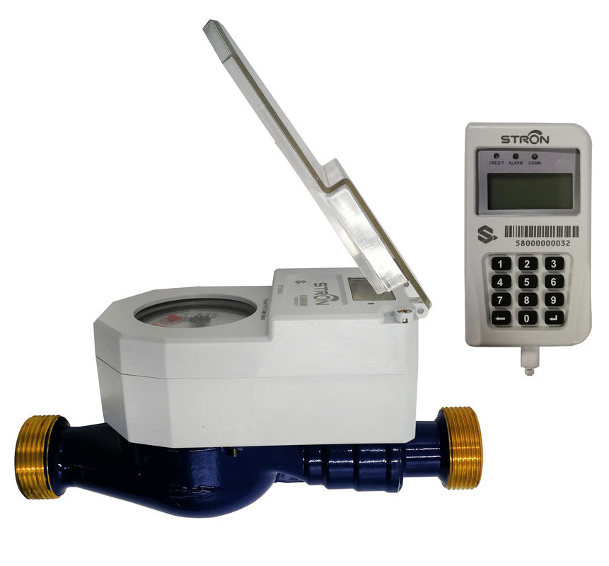 DN20 R160 เครื่องวัดน้ำแบบเติมเงินแยกประเภทพร้อมการรับรองมาตรฐาน STS