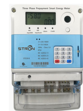 เครื่องวัดพลังงานดิจิตอลเฟสเดียว 80A, เครื่องวัดไฟฟ้าแบบเติมเงิน 230V