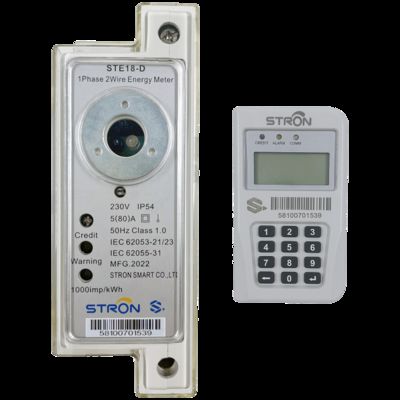 เครื่องวัดไฟฟ้าที่ชําระเงินล่วงหน้าสมาร์ท ที่เข้ากันได้กับเครือข่าย 2G และ 4G