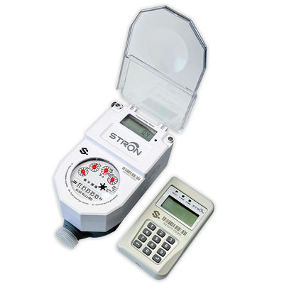 มิเตอร์น้ำแบบเติมเงินชนิดแยก STS STRON พลาสติก พร้อม Lora-rf