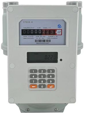 STS Standard All-in-One Prepaid Gas Meter - รองรับการชาร์จใหม่ M-PESA, การติดตามทางไกล NB-IoT, ป้องกันการปรับปรุงเพื่อการใช้ในที่อยู่อาศัย