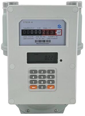 STS Keypad Prepaid Gas Meter พร้อมระบบการขายและ API