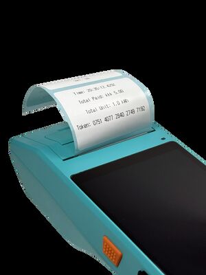 การชําระเงินประตูต่อประตูโดยหน่วยขายมือถือ Recharge Android 9.0 Handheld Payment Terminal - อินเตอร์เฟซที่สะดวกต่อผู้ใช้สําหรับการชําระเงินเร็ว