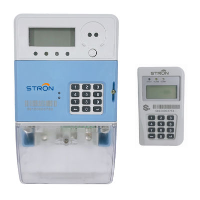 เครื่องวัดพลังงานแบบเติมเงินแบบไร้สาย 230V, เครื่องวัดพลังงานอิเล็กทรอนิกส์แบบเฟสเดียว 60HZ