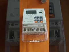 ป้องกันการปลอมแปลงแบบชําระเงินล่วงหน้า เครื่องวัดพลังงานระยะเดียว