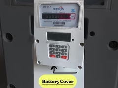 การควบคุมวาล์ว เครื่องวัดแก๊สแบบชําระเงินล่วงหน้า